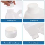 2 Pack 1 Gallon Clear Plastic Storage Jugs