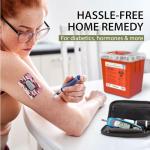 2 Quart Sharps Container for Home & Professional Use