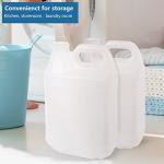 2 Pack 1 Gallon Clear Plastic Storage Jugs