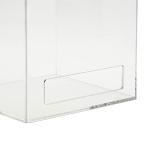 Acrylic Wall Mount Dispenser for Gloves & Covers
