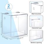 Acrylic Dispenser for Hairnets and Emesis Bags