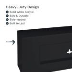 Black Glove Box Holder Dispenser for Easy Access