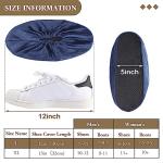 Reusable Non-Slip Shoe Covers - 20 Pairs, 4 Colors