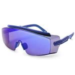 Dark Blue Adjustable Anti-UV Safety Glasses