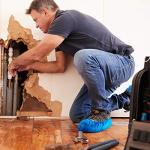 100 Pack Disposable Waterproof Shoe Covers - Blue