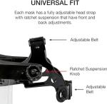 NEIKO Adjustable Safety Face Shield with Clear Visor