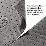 Oil Absorbent Mat Pads - 15" x 20" Size