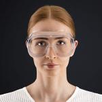 NoCry Anti-Fog Safety Lab Goggles, Clear Lenses