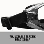 Adjustable Anti-Fog Safety Goggles with Clear Lens