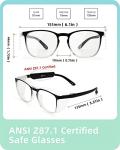 LianSan Oversize Anti-Fog Safety Goggles for Nurses