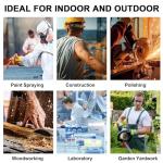 6 Pack Anti-Fog Chemical Safety Goggles