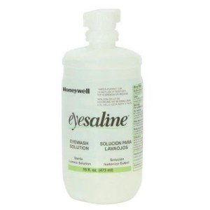Honeywell 16 oz Eyesaline Eyewash Refill Bottles