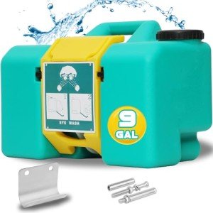 Magula 9-Gallon Portable Eye Wash Station