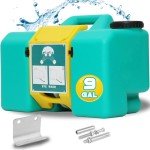Magula 9-Gallon Portable Eye Wash Station
