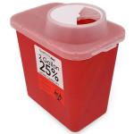 Oakridge 2 Gallon Biohazard Sharp Container