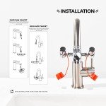 Faucet-Mounted Emergency Eye Wash Station