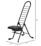 Vestil CPRO-600 Ergonomic Lab Chair, 220 lb Capacity