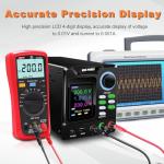 Variable 0-200V DC Power Supply with Memory Storage