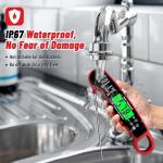 Digital Meat Thermometer - Waterproof & Instant Read