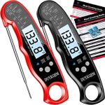 Instant Read Digital Meat Thermometer - 2 Pack