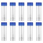 Plastic Specimen Cups with Lids – 10 Pack