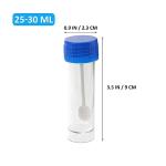 10 Pack Plastic Specimen Cups with Lids