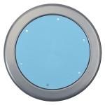 Blue Height Adjustable Swivel Office Stool 18"-24