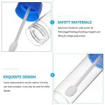 10 Pack Plastic Specimen Cups with Lids