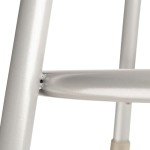 Heavy Duty 24" Steel Stool - Grey
