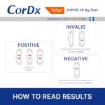 CorDx TyFast At-Home COVID-19 Test Kit (2-Pack)