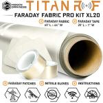 TitanRF Faraday Fabric Kit - 20 Yards
