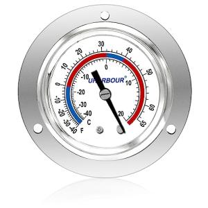 Uharbour Commercial Freezer Thermometer with Capillary Design