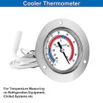 Uharbour Commercial Freezer Thermometer with Capillary Design