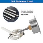 Uharbour Commercial Freezer Thermometer with Capillary Design