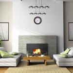 Premium Steel Wall Thermometer and Hygrometer - 8