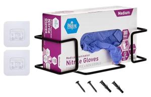 Wall-Mountable Glove Dispenser and Tissue Holder