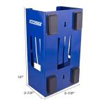 Wall-Mounted Magnetic Glove Holder in Blue