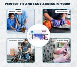 Wall-Mountable Glove Dispenser and Tissue Holder