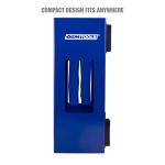 Wall-Mounted Magnetic Glove Holder in Blue