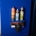 Wall-Mounted Magnetic Glove Holder in Blue