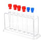 6-Piece Plastic Test Tube Rack Set
