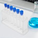 6-Piece Plastic Test Tube Rack Set