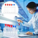 6-Piece Plastic Test Tube Rack Set