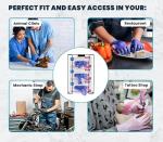 Wall-Mount Glove Holder - Fits 3 Boxes (Black)