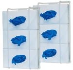 Triple Glove Box Dispenser - Wall Mount, Pack of 2