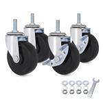 3-Inch Heavy Duty Caster Wheels Set of 4