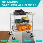 4-Inch Heavy Duty Swivel Caster Wheels Set of 4