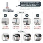 3-Inch Heavy Duty Caster Wheels Set of 4