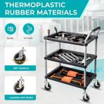 4-Inch Heavy Duty Swivel Caster Wheels Set of 4