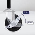 3-Inch Heavy Duty Caster Wheels Set of 4